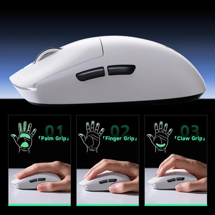 MCHOSE A7 Ultra 8K Wireless Ultra Light Weight Gaming Mouse GPX Shape