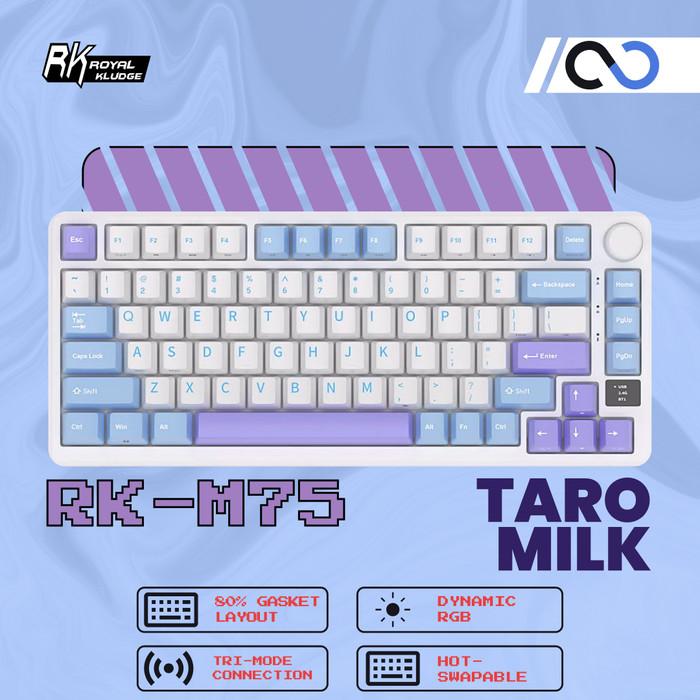 Royal Kludge RK-M75 / RKM75 Hotswap Gasket Wireless 75% Mechanical Keyboard