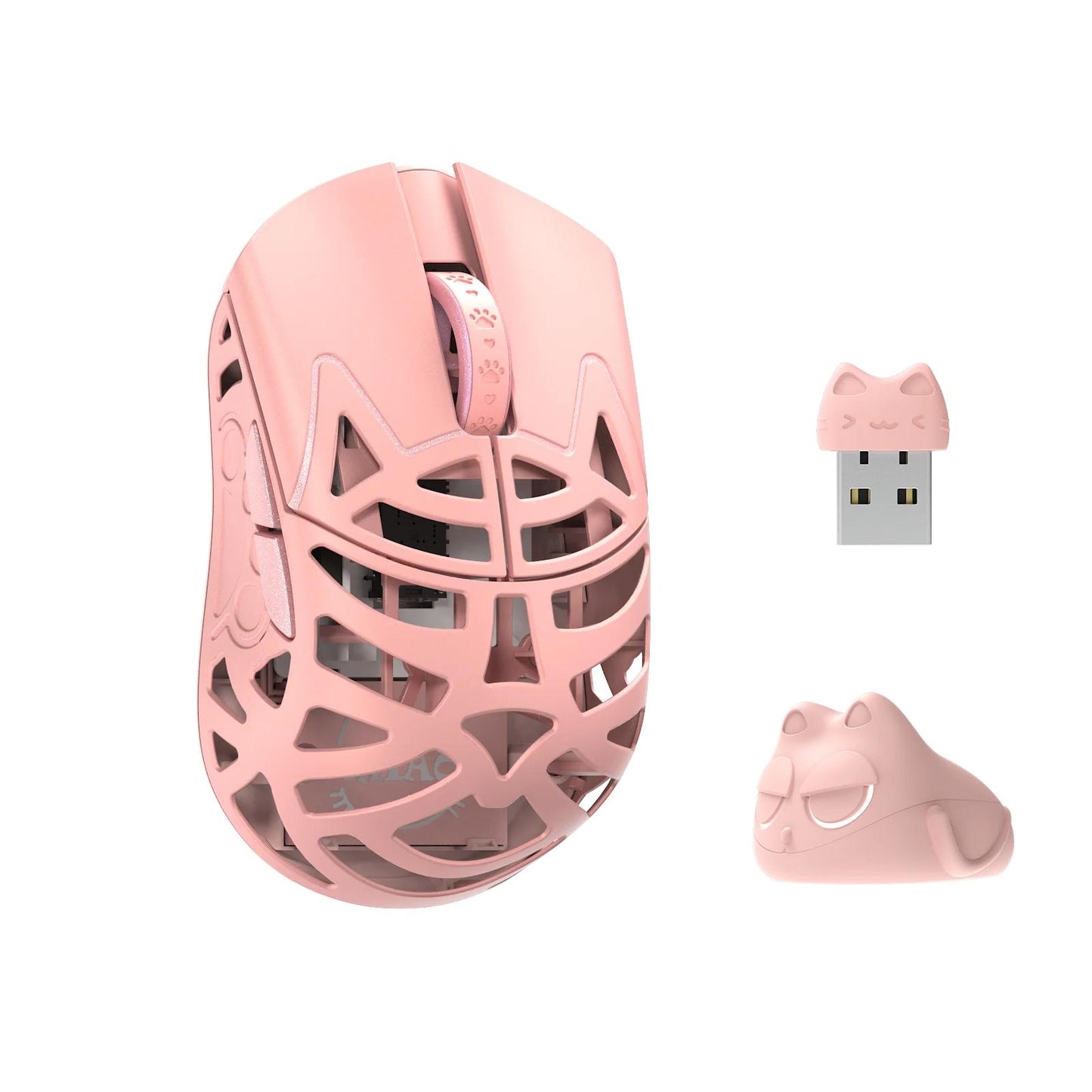 WLMouse Miao 8k Wireless Ultra Light Magnesium PAW3950 HS Finger tip Gaming Mouse