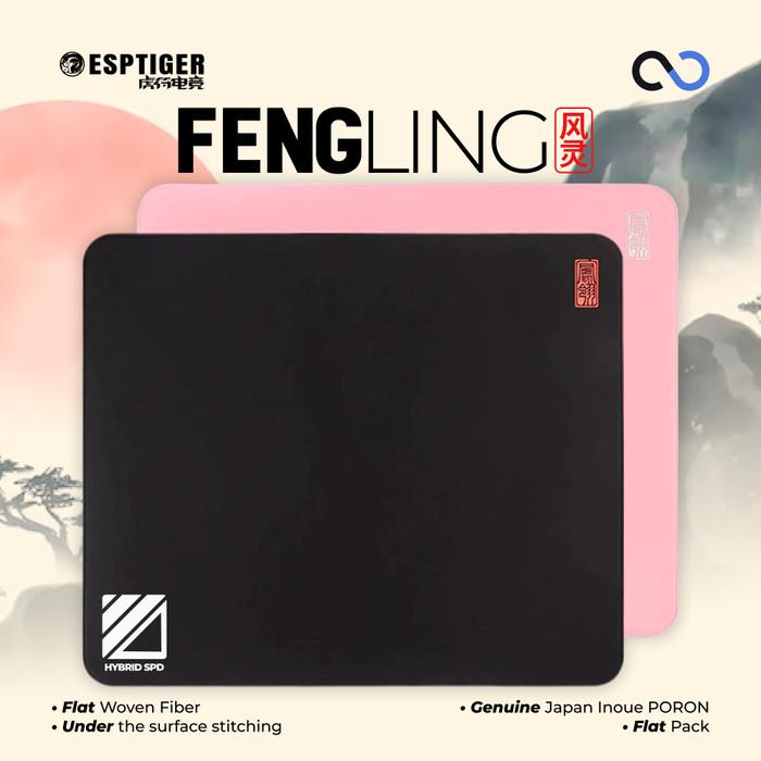 ESPTiger Feng Ling / FengLing Inoac Poron Base Gaming Mousepad (Control)
