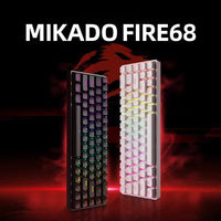 VGN MADLIONS FIRE68 Aluminum Hall Effect 65% Keyboard Rapid Trigger SOCD DKS Wooting
