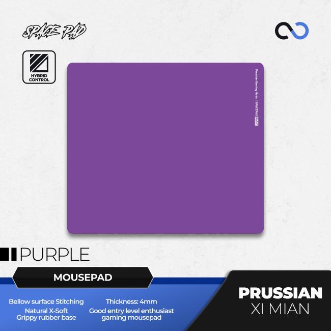Spacepad Prussian Xi Mian Rubber Base Gaming Mousepad (Hybrid-Control)