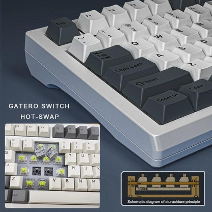Darmoshark K8 / K-8 3 Mode Gasket Mount 75% Mechanical Keyboard