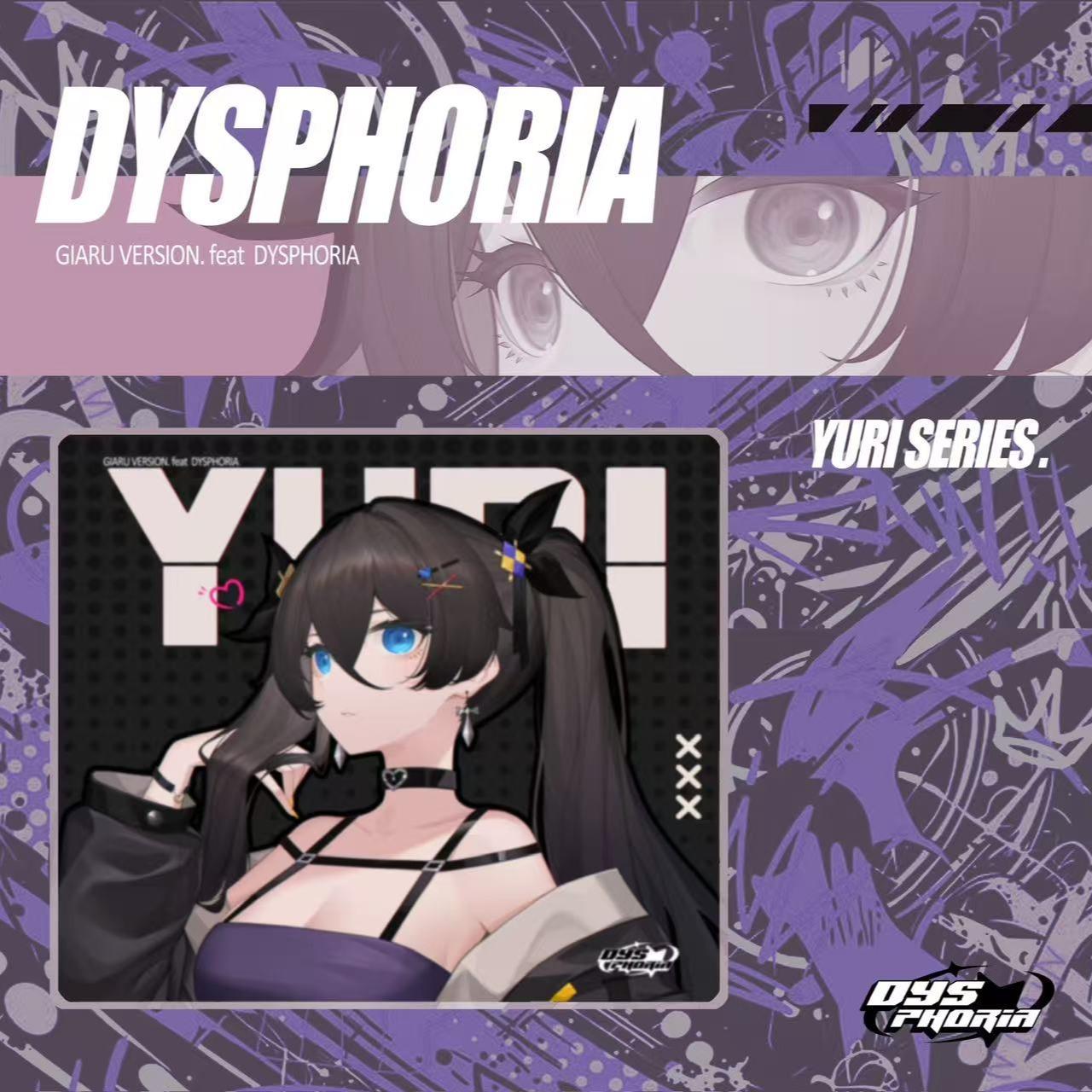 Dysphoria Yuri Poron Base Gaming Mousepad (Control / Speed)