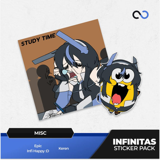 INFINITAS Official Sticker Pack Merchandise