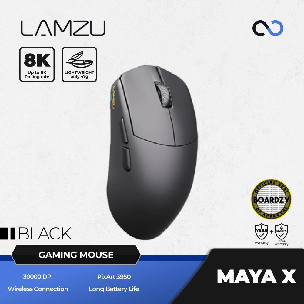 Lamzu Maya X 8k Wireless Ultra Light Ambidextrous Gaming Mouse