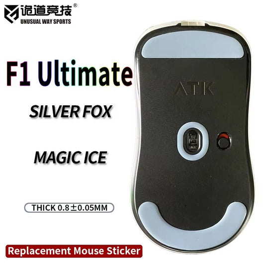 Unusual Way Sports Silver Fox ATK F1 Extreme / Ultimate Mouse Feet / Mouse Skate PTFE (Speed)