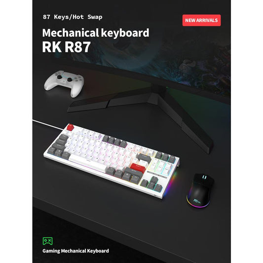 Royal Kludge RKR87 / RK-R87 / RK-87 / RK87 Hotswap Mechanical Keyboard