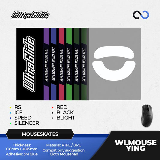 Meow Gaming Gear UltraGlide WLMouse Ying Series Mouse Feet / Mouse Skate