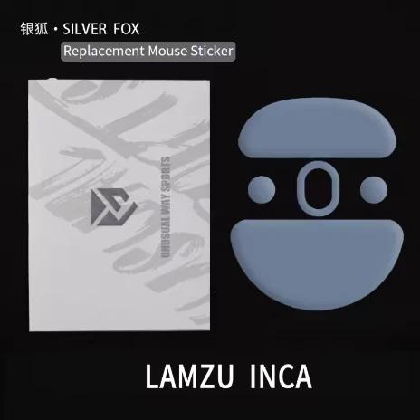 Unusual Way Sports Silver Fox Lamzu INCA Mouse Feet / Mouse Skate PTFE (Speed)