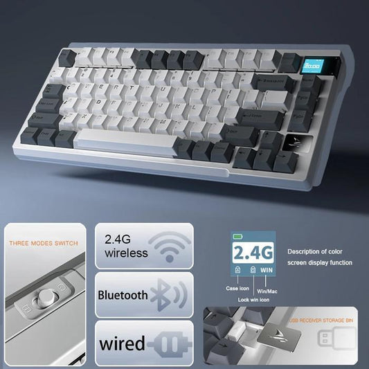 Darmoshark K8 / K-8 3 Mode Gasket Mount 75% Mechanical Keyboard