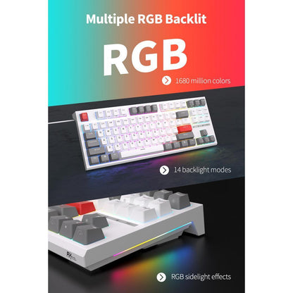 Royal Kludge RKR87 / RK-R87 / RK-87 / RK87 Hotswap Mechanical Keyboard