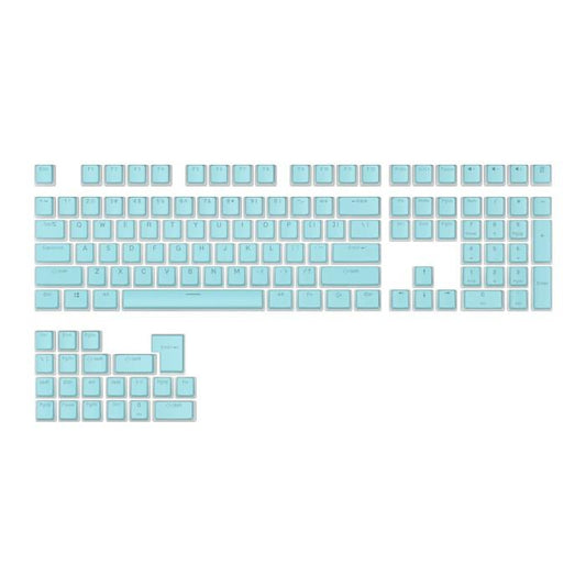 Keycaps PBT Pudding Biru / Blue OEM Profile Shine-Through Keycap
