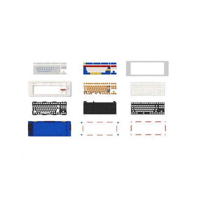 MelGeek Pixel Wireless Gasket Mount Mechanical Keyboard 2.4ghz / BT