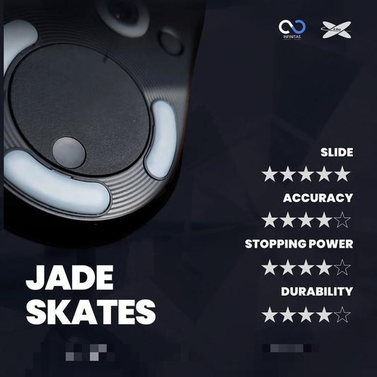 XRaypad Jade Lamzu Thorn PTFE Mouse Feet / Mouse Skate for Cloth Mouse pad (Speed)