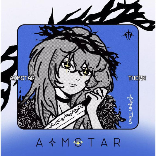 Aimstar Thorn-SP Poron base Gaming Mousepad (Hybrid-Speed)