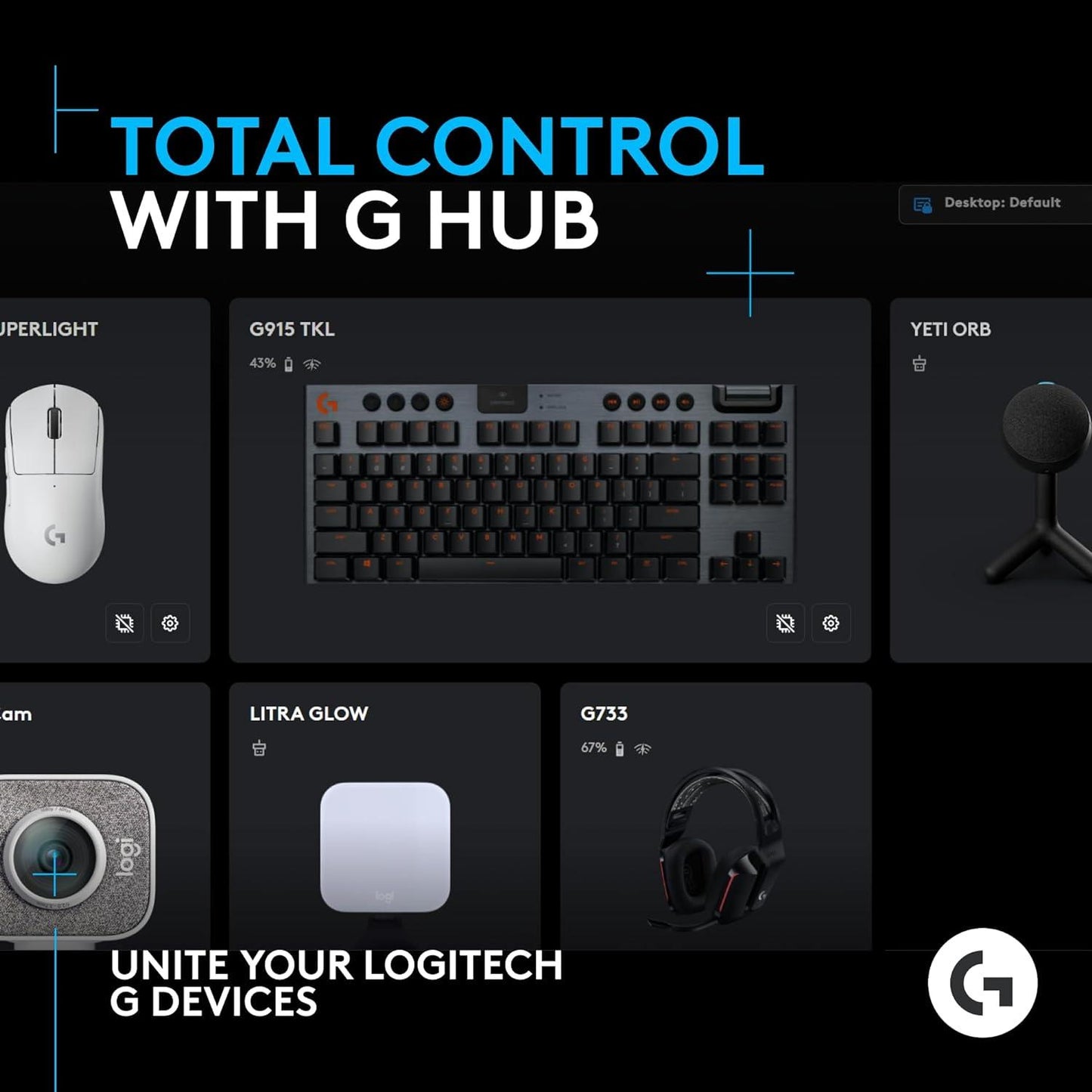 Logitech Blue Orb Gaming Condenser Microphone LIGHTSYNC