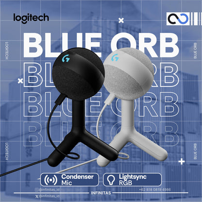 Logitech Blue Orb Gaming Condenser Microphone LIGHTSYNC