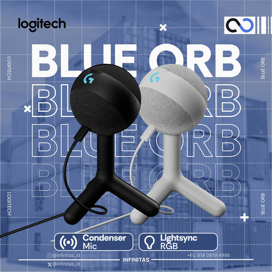 Logitech Blue Orb Gaming Condenser Microphone LIGHTSYNC