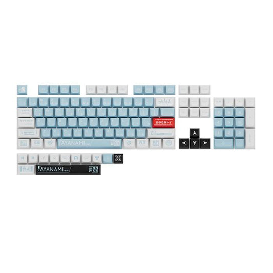 Keycaps PBT EVA-00 / EVA00 / Evangenlion Rei Ayami Japanese Root XDA Profile Keycap