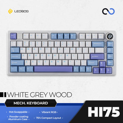 Leobog HI75 Gasket Hotswap 75% Aluminium Mechanical Gaming Keyboard