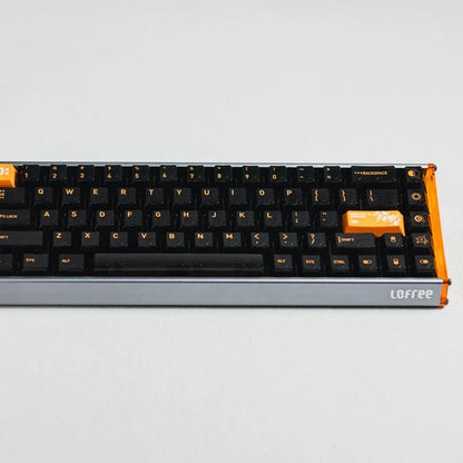 LeleLab x PointWorks SuperX Splinter Transparent Keycaps Cherry Profile UV Printed ABS Keycap 133-Keys