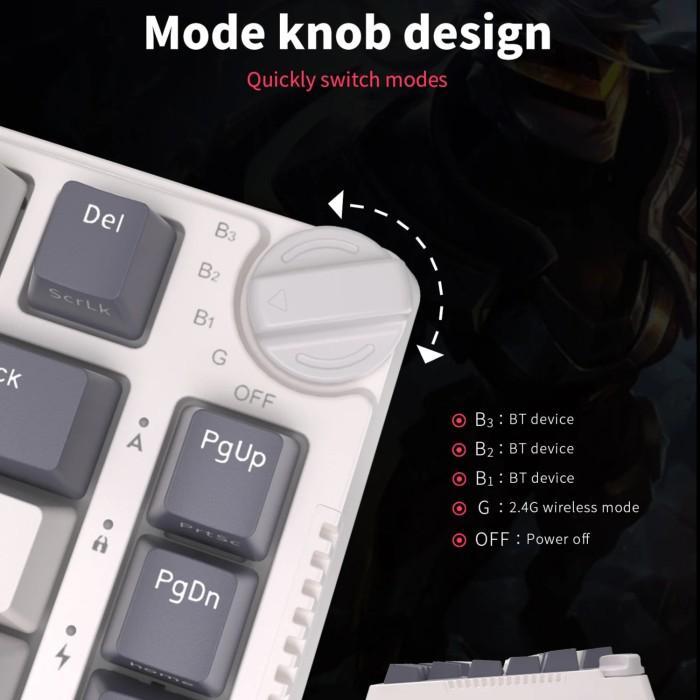 Royal Kludge RKH81 / RK-H81 Hotswap Gasket Mount Mechanical Keyboard