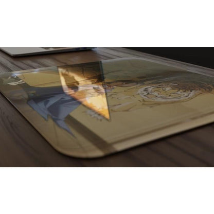 Infinity Mice Tora Poron Base Glass Gaming Mousepad Kaca (Control)