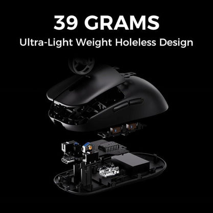 MCHOSE L7 Ultra 8K Wireless Ultra Light Weight PAW3950 Gaming Mouse X2 Shape