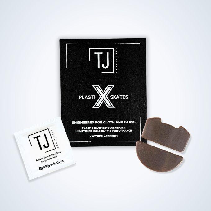 TJ-Exclusives PLASTIX Pulsar X2 / X2 Mini / X2 Series XACT Mouse Feet / Mouse Skate Plastic (Speed)