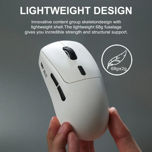 Waizowl OGM Pro 4K Three Mode Wireless Lightweight Gaming mouse