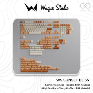 Wuque Studio WS Sunset Bliss Doubleshot PBT Keycaps / Keycap
