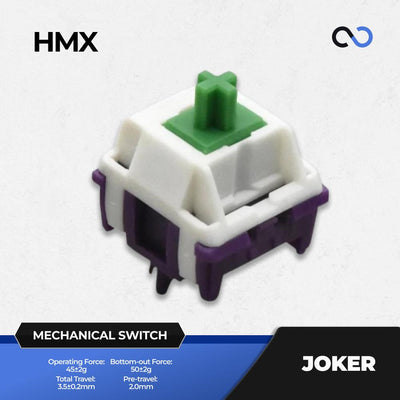 HMX Joker Mechanical Keyboard PCB Mount Switch (Linear) by 80sRetro