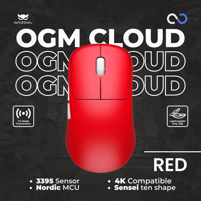 Waizowl OGM Cloud 4k Three mode Ultra Light Wireless Gaming Mouse