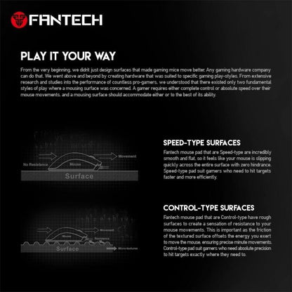 Fantech Vigil MP452 Gaming Mousepad Speed