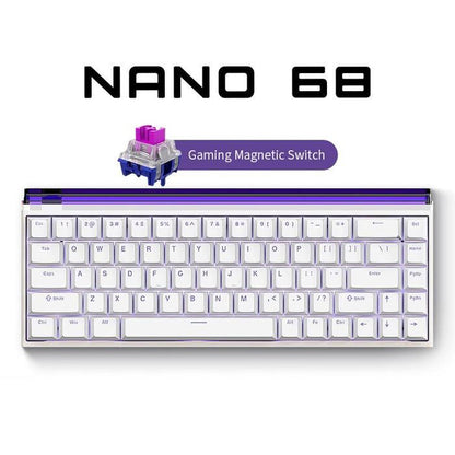 MADLIONS NANO68 PRO 8K Hall Effect 65% Keyboard Rapid Trigger SOCD DKS Wooting Fierce Gaming Gear