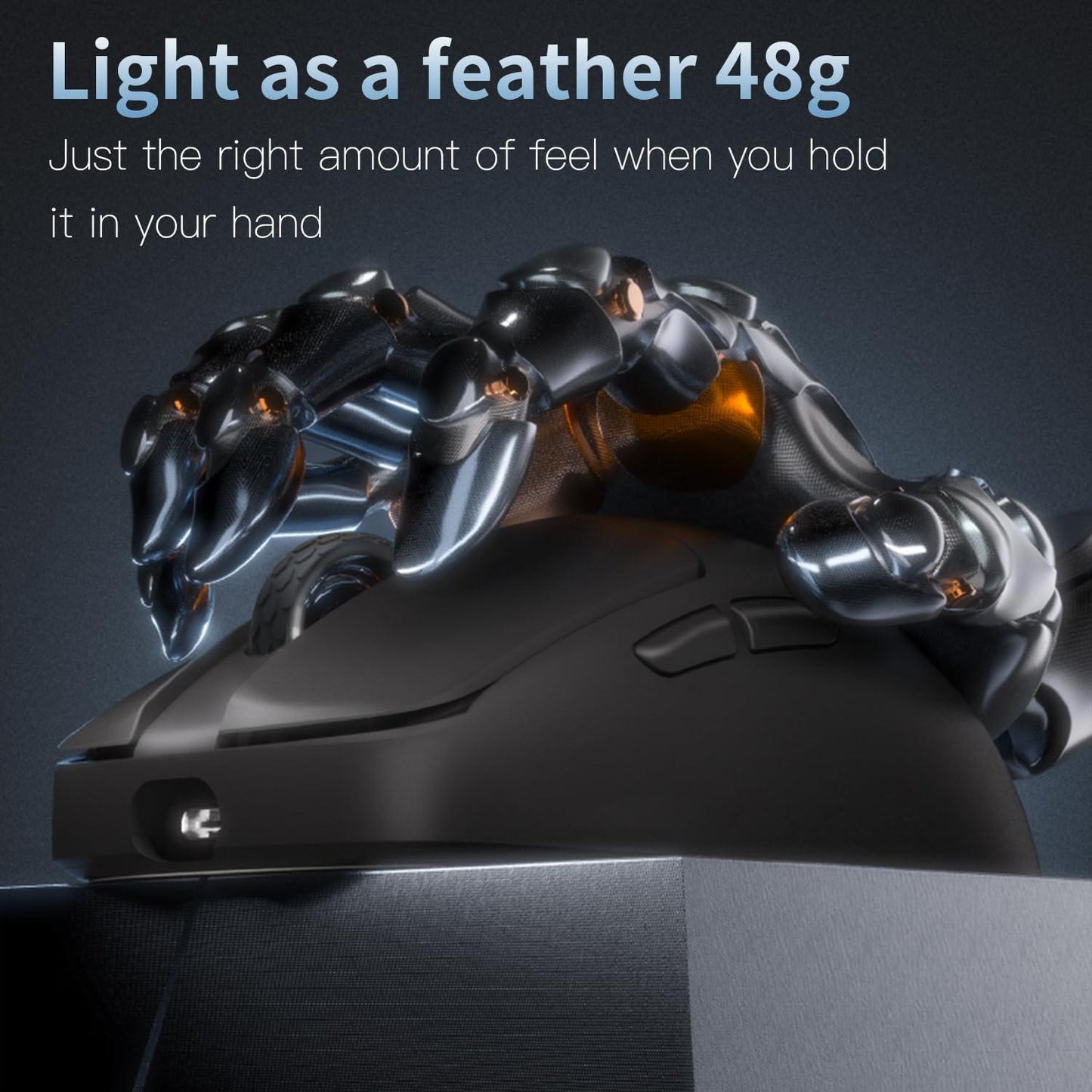 MOTOSPEED X1 4k Light Weight Wireless Ambi PAW3395 Gaming Mouse