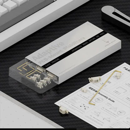 Designer Studio Adaptive Screw-In PCB Mount Stabilizer Mechanical Keyboard Stabs