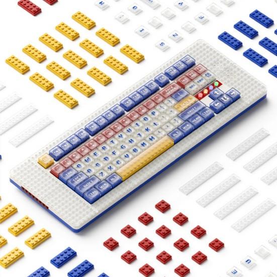 MelGeek Pixel Wireless Gasket Mount Mechanical Keyboard 2.4ghz / BT