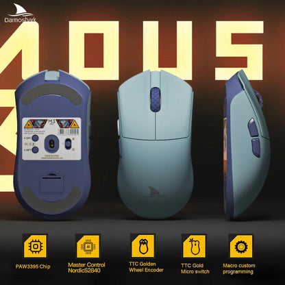 Darmoshark M3 / M-3 Pro 4k Kiran Wireless Ultra Light Ambi Gaming Mouse