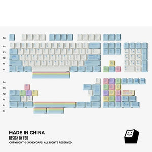 FBB Ufo Catcher Keycaps Cherry Profile Dye sub PBT Keycap 145-Keys