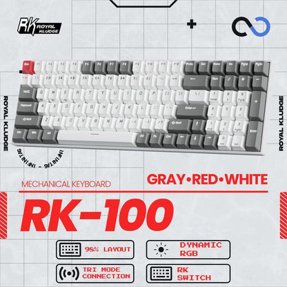 Royal Kludge RK100 / RK-100 / RK860 / RK-860 Hotswap Mechanical Keyboard