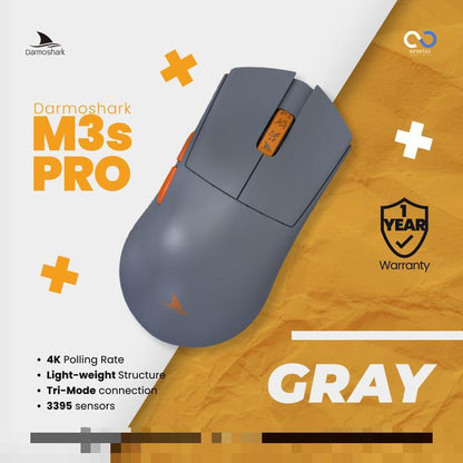 Darmoshark M3s Pro 4k Varun Wireless Ultra Light Ambi Gaming Mouse