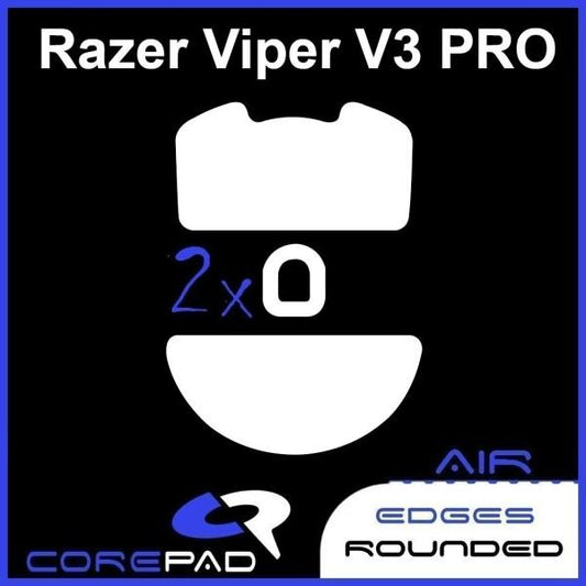 Corepad AIR Razer Viper V3 Pro PTFE Gaming Mouse Feet (Speed)