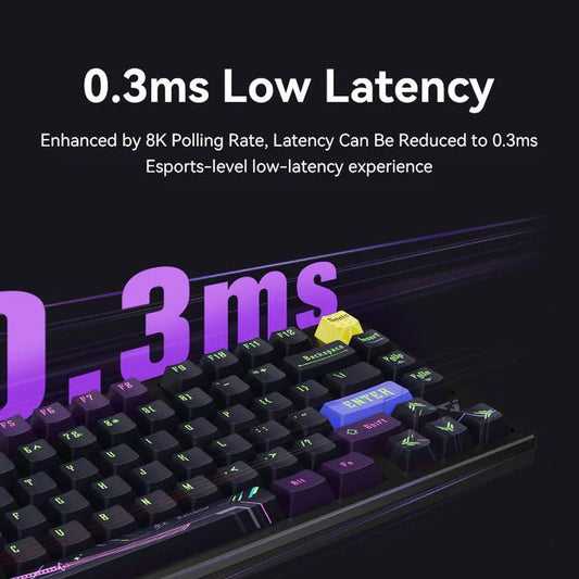 VGN ATK RS7 Pro Hall Effect 75% Gasket Mount Keyboard Rapid Trigger SOCD DKS Wooting