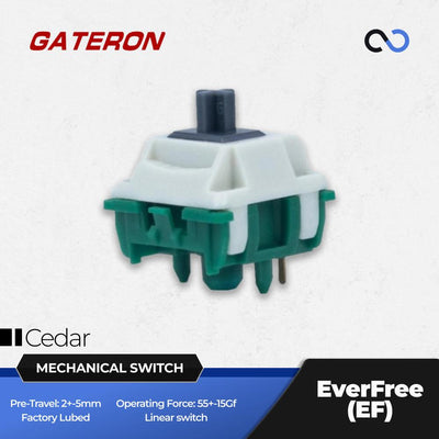 Gateron EF Cedar switch (Hall Effect / Magnetic)