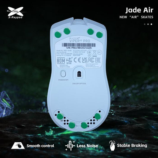 XRaypad Jade Air Universal Dots PTFE Gaming Mouse Feet / Mouse Skate (Speed)