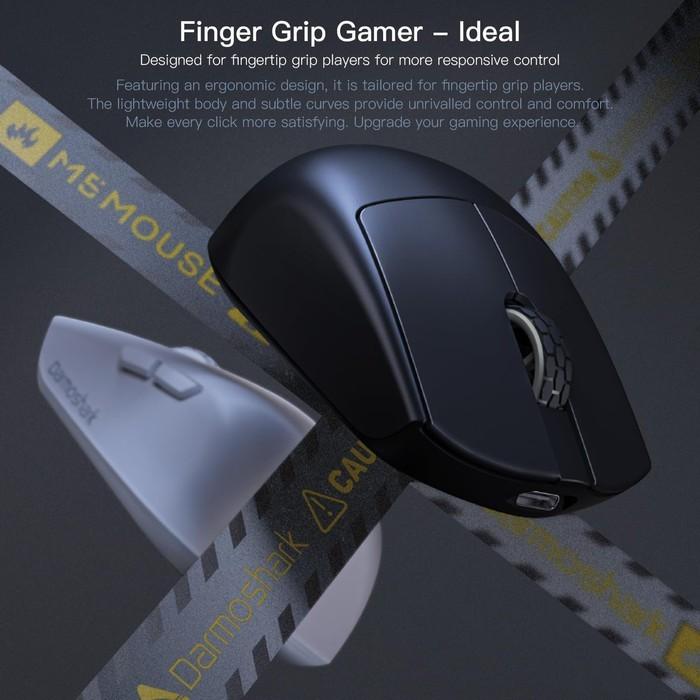 Darmoshark M5 Pro MP Fish Head 8K Wireless Ultra Light Finger Tip Gaming Mouse