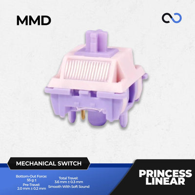 MMD Princess Linear Mechanical Keyboard PCB Mount Switch (Linear)