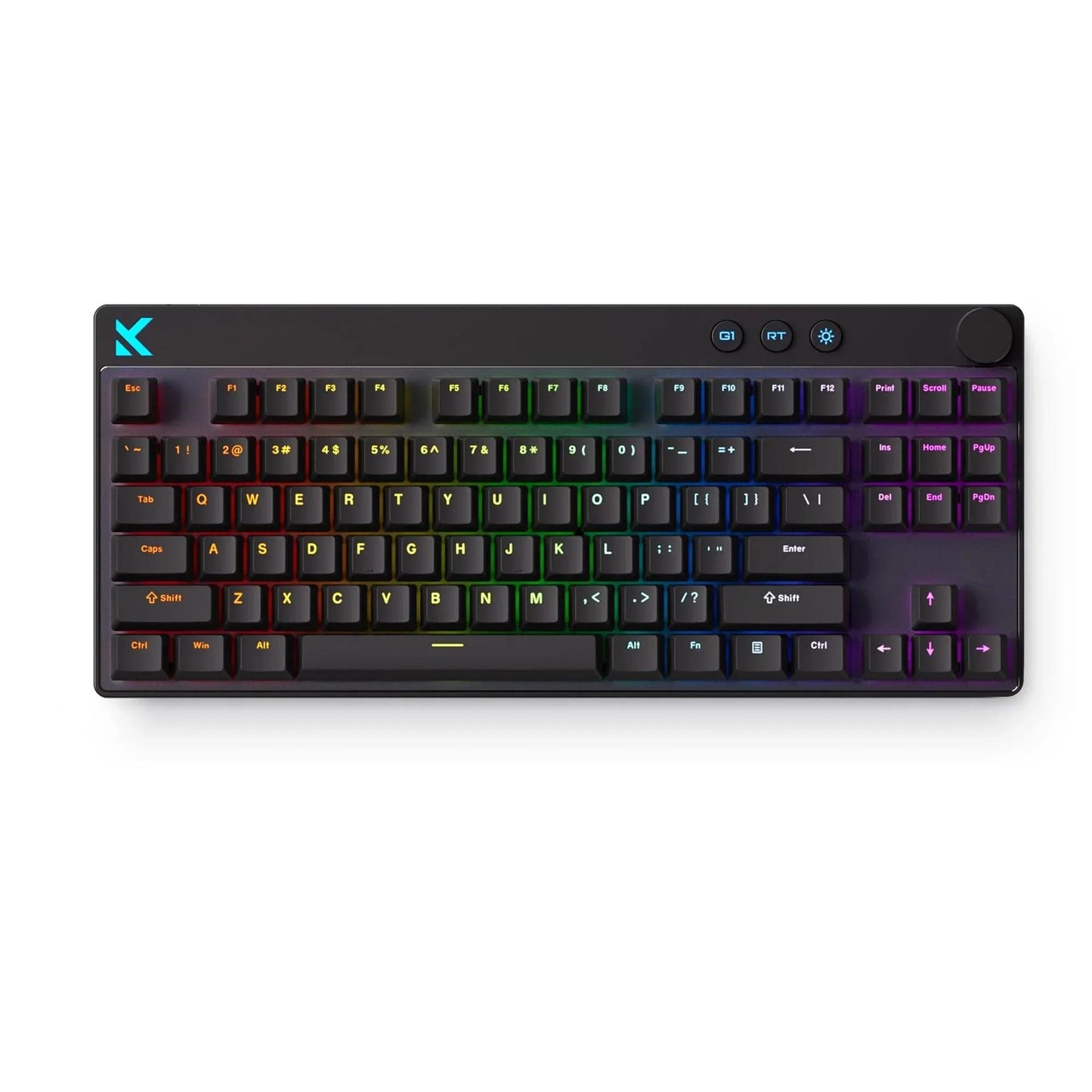 MCHOSE MIX87 8K Hall Effect TKL Magentic Gaming Keyboard Rapid Trigger SOCD DKS Wooting